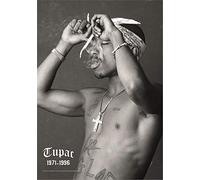 Heart Rock Bandiera Originale 2Pac Smoke, Tessuto, Multicolore, 110x75x0.1 cm