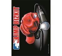 Heart Rock Bandiera Originale Limp Bizkit Baseball cap, Tessuto, Multicolore, 110x75x0.1 cm