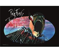 Heart Rock Bandiera Originale Pink Floyd Hammers, Tessuto, Multicolore, 110x75x0.1 cm