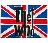 Heart Rock Bandiera Originale The Who UK, Tessuto, Multicolore, 110x75x0.1 cm