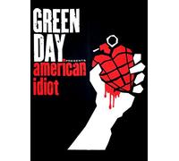 Heart Rock Licensed Bandiera Green Day-American Idiot, Tessuto, Multicolore, 110x75x0,1 cm
