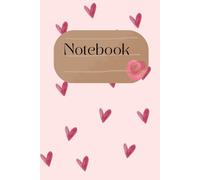 Heart & Rose Deluxe Notebook: Heart & Rose Deluxe Notebook: Romantic Floral Lined Journal with Color Accents (6×9)