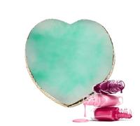 Heart Shape Nail Palette - Small Color Mixing Plate, Multifunctional Art