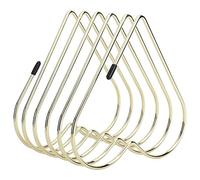 Heart Shaped Book Shelf Desk Organizer Telescopic Storage Rack for Office Study Decoration Gold Plated Iron 16cm (Gold)