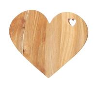Heart Shaped Cutting Board, Bread Cheese Serving Tray, Wooden Cutting