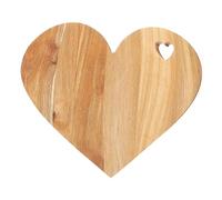 Heart Shaped Cutting Board - Wooden Charcuterie Board, Cheese & Serving Platter | Decorative Bread Boards & Vegetable Plate For Kitchen & Restaurant | Romantic Gift For Weddings & Home, 1*Pc
