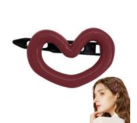 Heart Shaped Hairpin, Girls Hair Pins, Non-Slip Heart Shape Clip, Vivid Appearance Hair Clip, Heart Shape Claw, Cute Claw Accessories for Bath, Cute Accessories for Bath