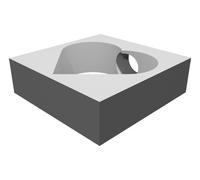 Heart-Shaped Test Tube Propagation Station for Plant Cultivation (100mm x 100mm)