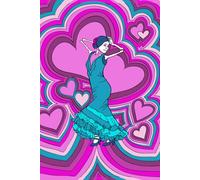 Heart & Soul: A Día de los Muertos Writing Journal: Featuring a Skeleton Dancer with Black & White Art - 6x9”, 150 Lined Pages