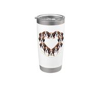 Heart St. Bernard Saint Bernard Bicchiere termico in acciaio inox doppia parete