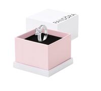 Pandora Anello in argento Sterling con zirconia cubica trasparente, misura 60, 60, Nessun altro materiale, Zirconia cubica
