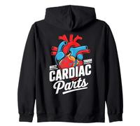 Heart Surgery Recovery Bypass Survivor for Men Felpa con Cappuccio