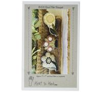 Heart To Hand Ciotola riempitivo modello bouquet, multicolore