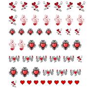 Heart Valentines Love Collections (Hearts Nail Art Decals)
