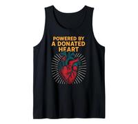Heart Warrior Alimentato da Un Cuore Donato Cool Mens Get Well Canotta
