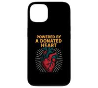 Heart Warrior alimentato da un cuore donato Cool Mens Get Well Custodia per iPhone 13