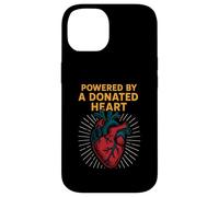 Heart Warrior alimentato da un cuore donato Cool Mens Get Well Custodia per iPhone 14