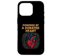 Heart Warrior alimentato da un cuore donato Cool Mens Get Well Custodia per iPhone 16 Pro