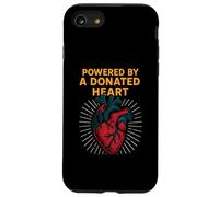 Heart Warrior alimentato da un cuore donato Cool Mens Get Well Custodia per iPhone SE (2020) / 7/8