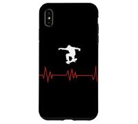 Heartbeart Skateboard ECG Skateboard Custodia per iPhone XS Max