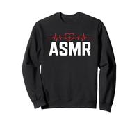 Heartbeat ASMR Sentire Ogni Battito ECG Pulse Relax Felpa
