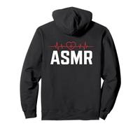 Heartbeat ASMR Sentire Ogni Battito ECG Pulse Relax Felpa con Cappuccio
