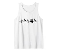 Heartbeat Bowling ECG Pulse Bowling Ball Bowler Canotta