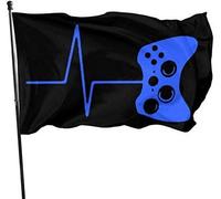 Heartbeat of A Gamer Garden Flags Home Outdoor Bandiera decorativa artificiale 3x5 Ft