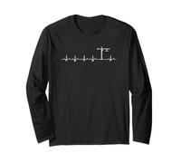 Heartbeat - Operatore di gru a torre operatore edile Maglia a Manica