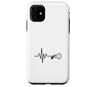 Heartbeat Pulse Stick Lacrosse Custodia per iPhone 11