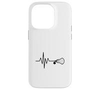Heartbeat Pulse Stick Lacrosse Custodia per iPhone 14 Pro