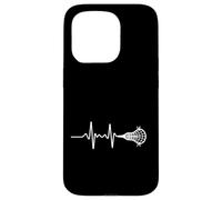 Heartbeat Pulse Stick Lacrosse Custodia per iPhone 15 Pro