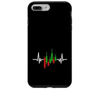 Heartbeat Stock Trader Day Trading Investor in criptovalute Custodia per iPhone 7 Plus/8 Plus