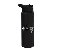 Heartbeat Tornado Amore Tempesta Passione Stainless Steel Insulated Water Bottle