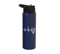 Heartbeat Tornado Amore Tempesta Passione Stainless Steel Insulated Water Bottle