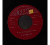 HEARTBEATS - a thousand miles away / oh baby don't 45 rpm single