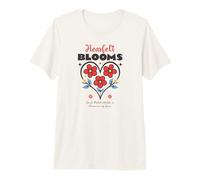 Heartfelt Blooms Boho Floreale Maglietta Premium