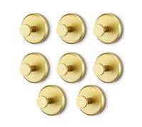 Hearthcove - Ganci a ventosa, in acciaio inox, per bagno e cucina, eleganti per porte doccia in vetro, 8 opzioni di colore