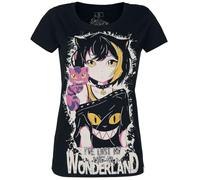Heartless Lost Way T-Shirt Donna T-Shirt Nero L 100% Cotone Regular