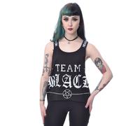 HEARTLESS Squadra Nero Pentagramma Goth Emo Punk Alternativa Canottiera