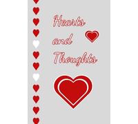 Hearts and Thoughts: A Lovely Journal Gift for Women and Young Ladies/ Blank Lined Pages Notebook/ Paperback Journal & Notebook/ The best gift idea