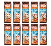 HEARTS - Caffè a forma di caramello, 10 x 1 kg, per caffè istantaneo, confezione risparmio di circa 65 bicchieri/sacchetti, caffè con fagioli, caffeina e solubile
