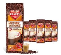 Hearts, cappuccino viennese, 5 pezzi da 1 kg, in polvere per caffè tipo viennese, solubile, latte, cremoso, confezione da 5 pezzi, sufficienti per 400 tazze