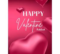 Hearts Floating High Notebook: 100 Blank Pages, each with a heart corner design and Cheerful Balloon Hearts Cover Design. Perfect for Valentine's Day ... Notes, Journaling, Drawing, or Celebrations