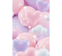 Hearts Girly Notebook: Cute & Aesthetic Journal for Girls - Perfect for Writing, Doodling & Journaling: Cute & Aesthetic Notebook for Girls - Perfect for Journaling, Writing, and Creative Notes