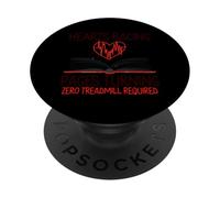 Hearts racing, pages turning, zero treadmill required PopSockets PopGrip Adesivo