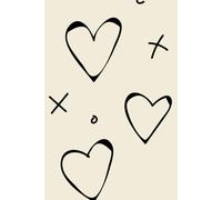 Hearts: Simple Notebook, Journal , Plain Notebook