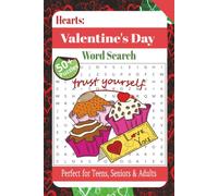 Hearts Valentine's Day Word Search Puzzle Book: Word Searches with Easy to Read Print about Valentine's Day Word Search, Self Love Puzzles, Valentines Word Search Girls and More | 6x9 inches, 110 pages | 50+ Puzzles... Gift for Vacations, Holidays