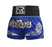 HEARTTOUCH Muay Thai Fight Shorts per bambini, pantaloncini tailandesi corti, pantaloni tailandesi, pantaloni corti da allenamento, pantaloncini da boxe premium per thaiboxen kickboxing boxing