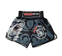 HEARTTOUCH Muay Thai Fight Shorts - Premium Boxing Shorts Short Thai Kickboxing Shorts für Thaiboxen, Kickbox, Boxing (tipo bb,XL)